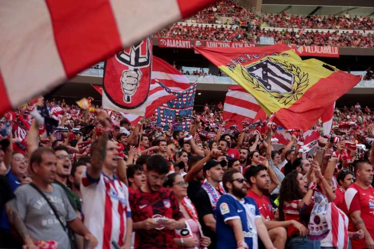 Tifosi Atletico - LaPresse - SAmpGazzetta.it