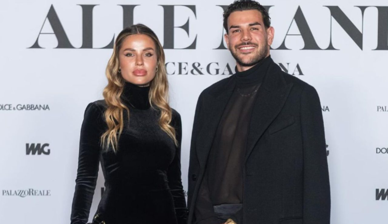 Theo Hernandez e Zoe Cristofoli - Instagram - SAmpGazzetta.it