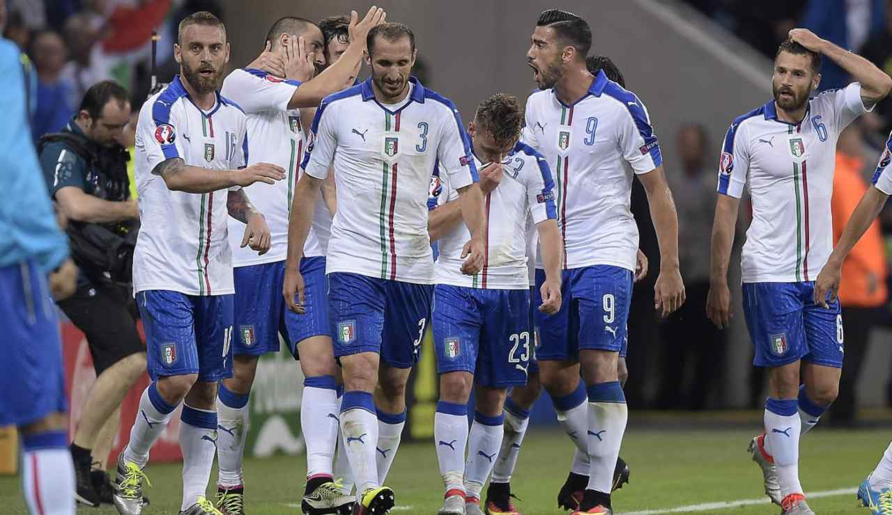 La Nazionale italiana - LaPresse - SAmpGazzetta.it