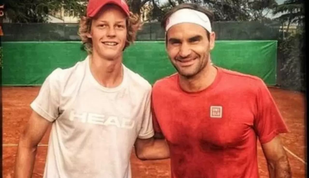 Federer e Sinner - Instagram - SAmpGazzetta.it