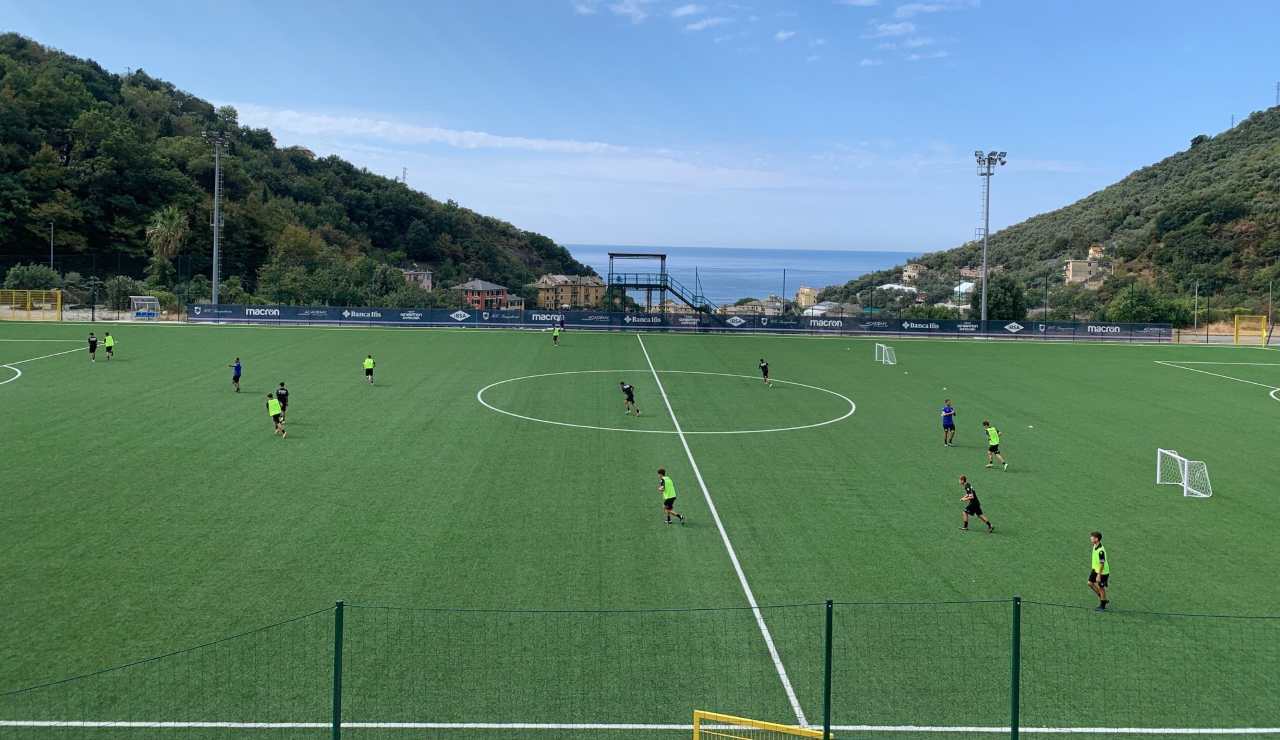 Centro di Bogliasco sotto il sole