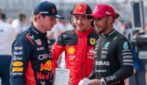 Hamilton Leclerc e Verstappen