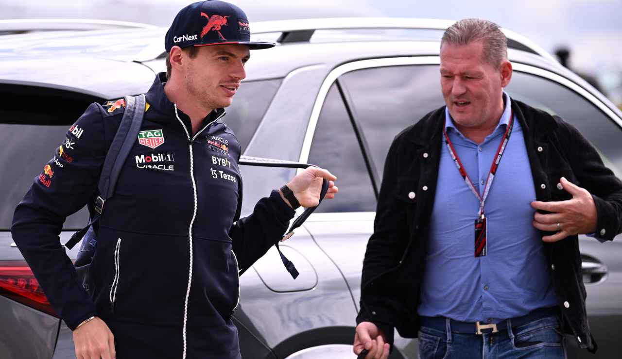 Max e Jos Verstappen insieme