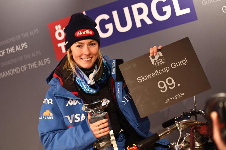 Mikaela Shiffrin - Ansa - SAmpGazzetta.it