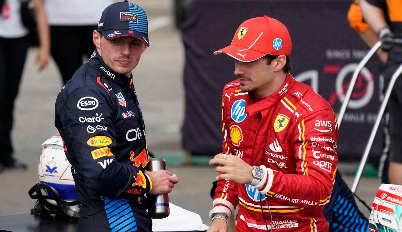 Verstappen e Leclerc eterni rivali