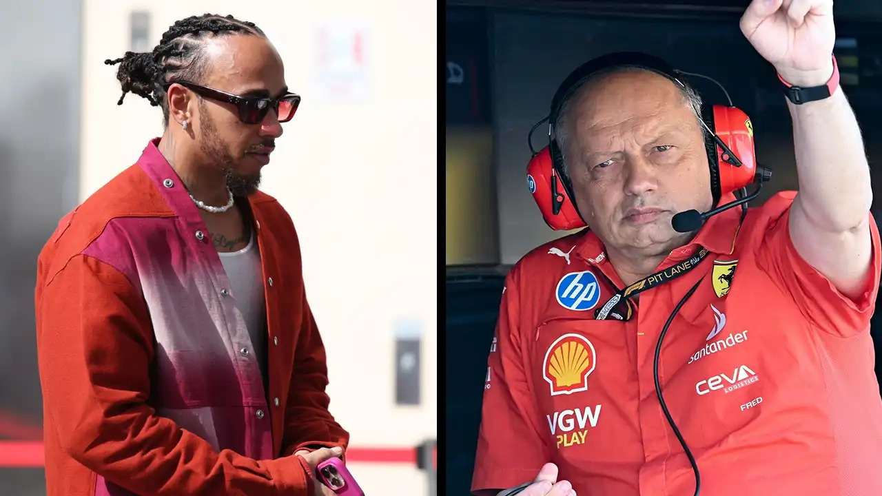 Hamilton e Vasseur - Ansa - SAmpGazzetta.it