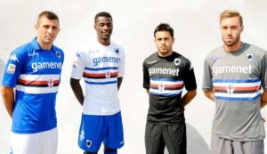 La Sampdoria una decina d'anni fa