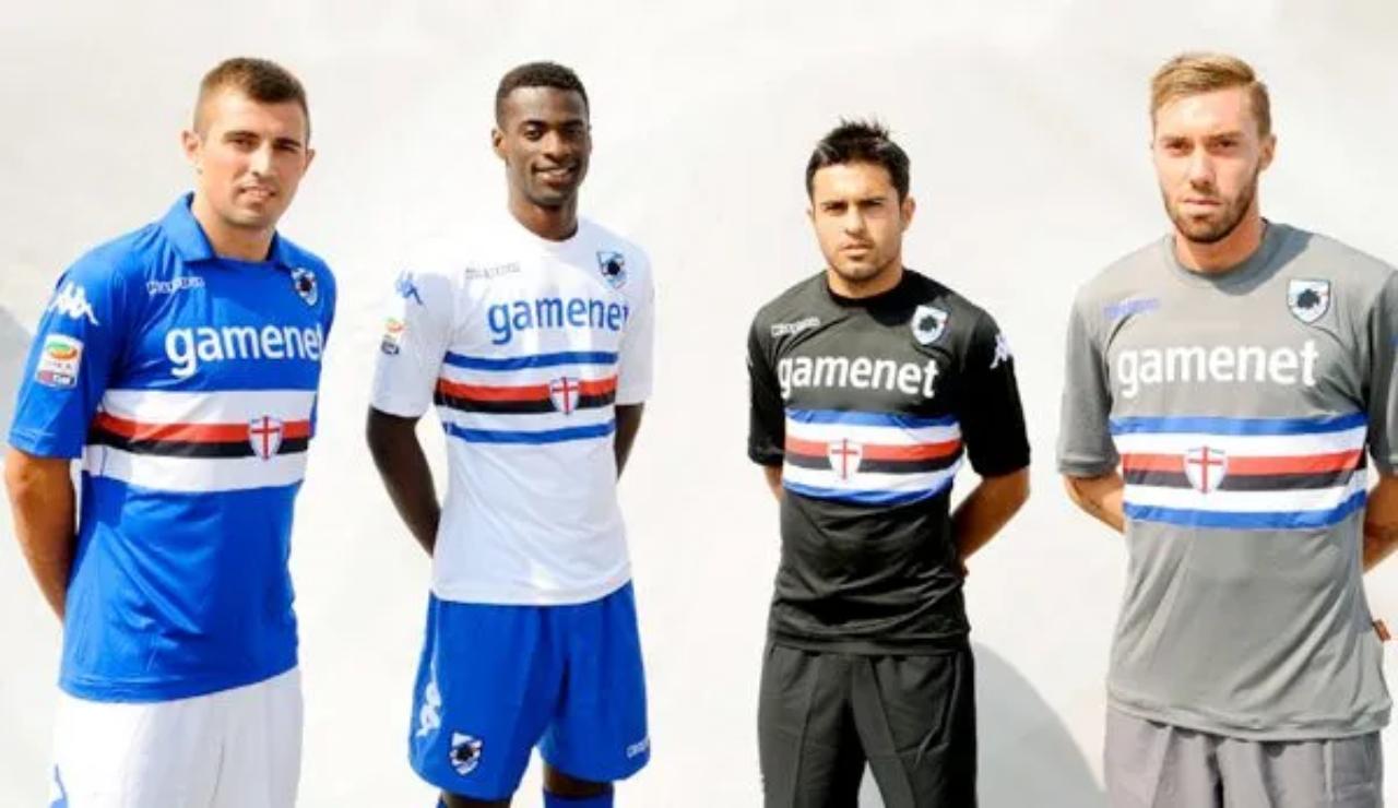 La Sampdoria una decina d'anni fa