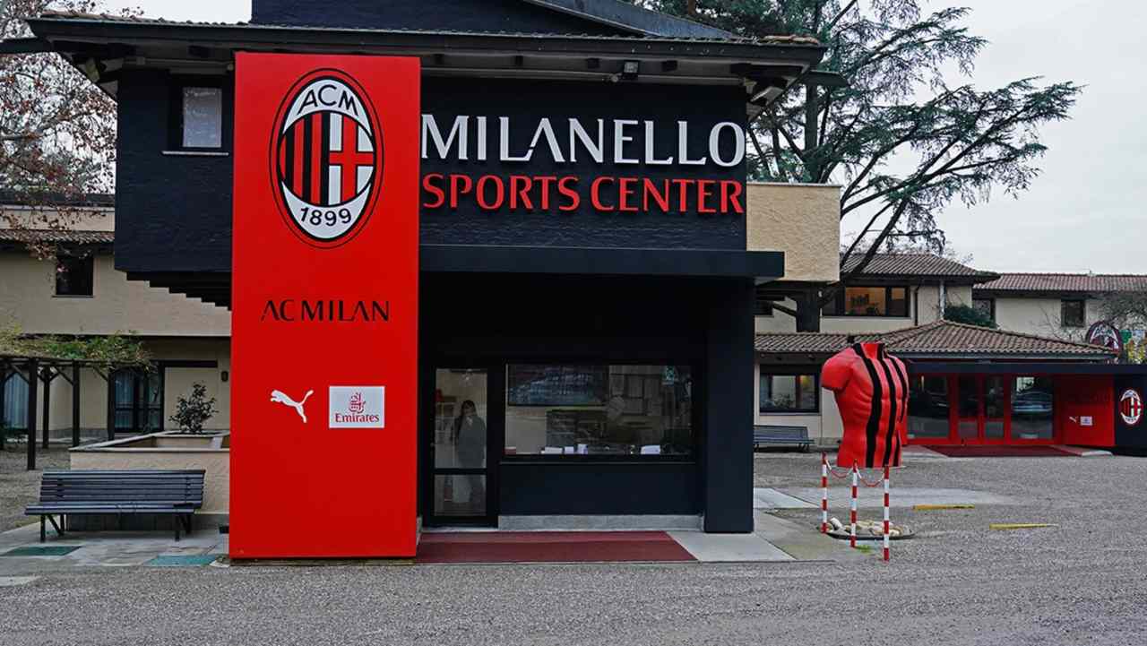 Il centro sportivo di Milanello