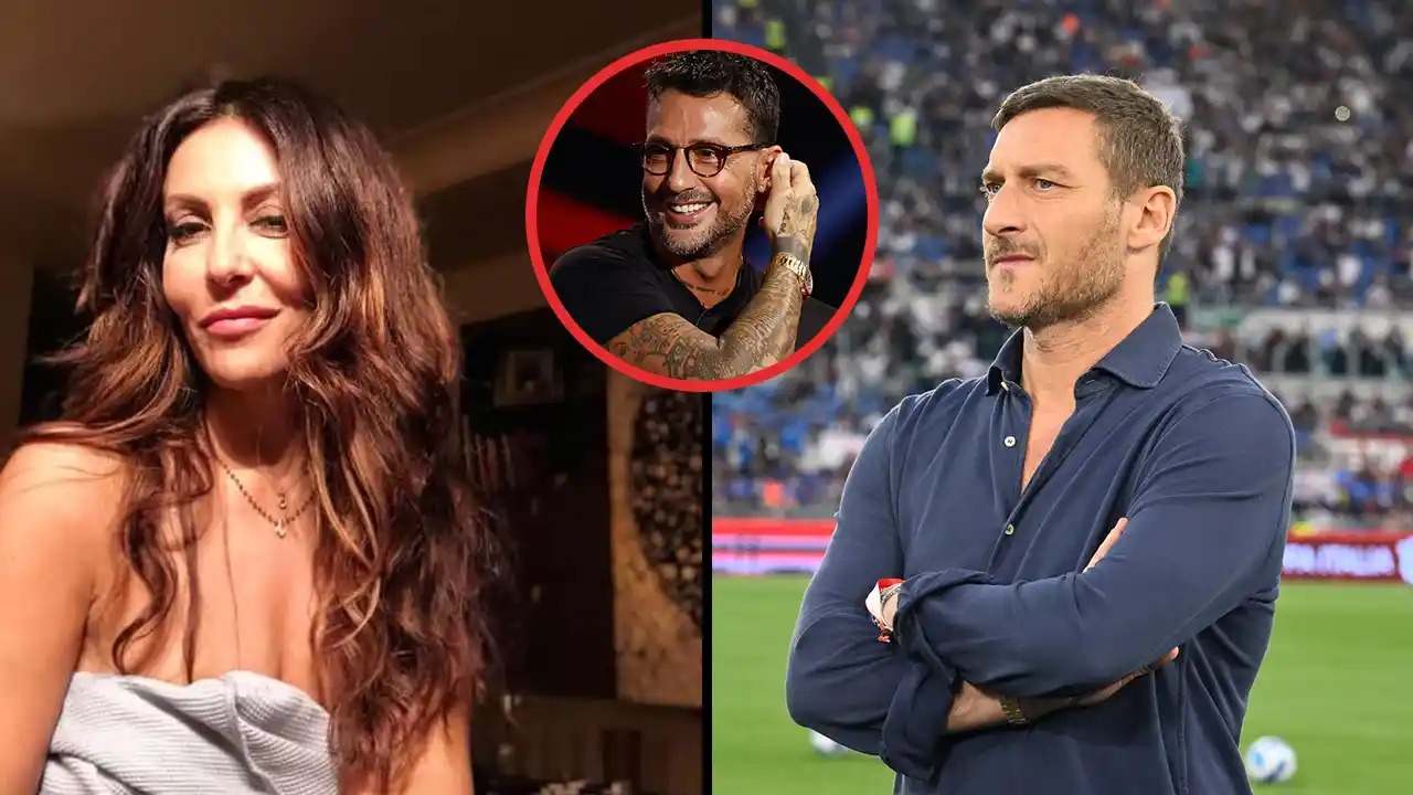 Corona contro la Ferilli e Totti